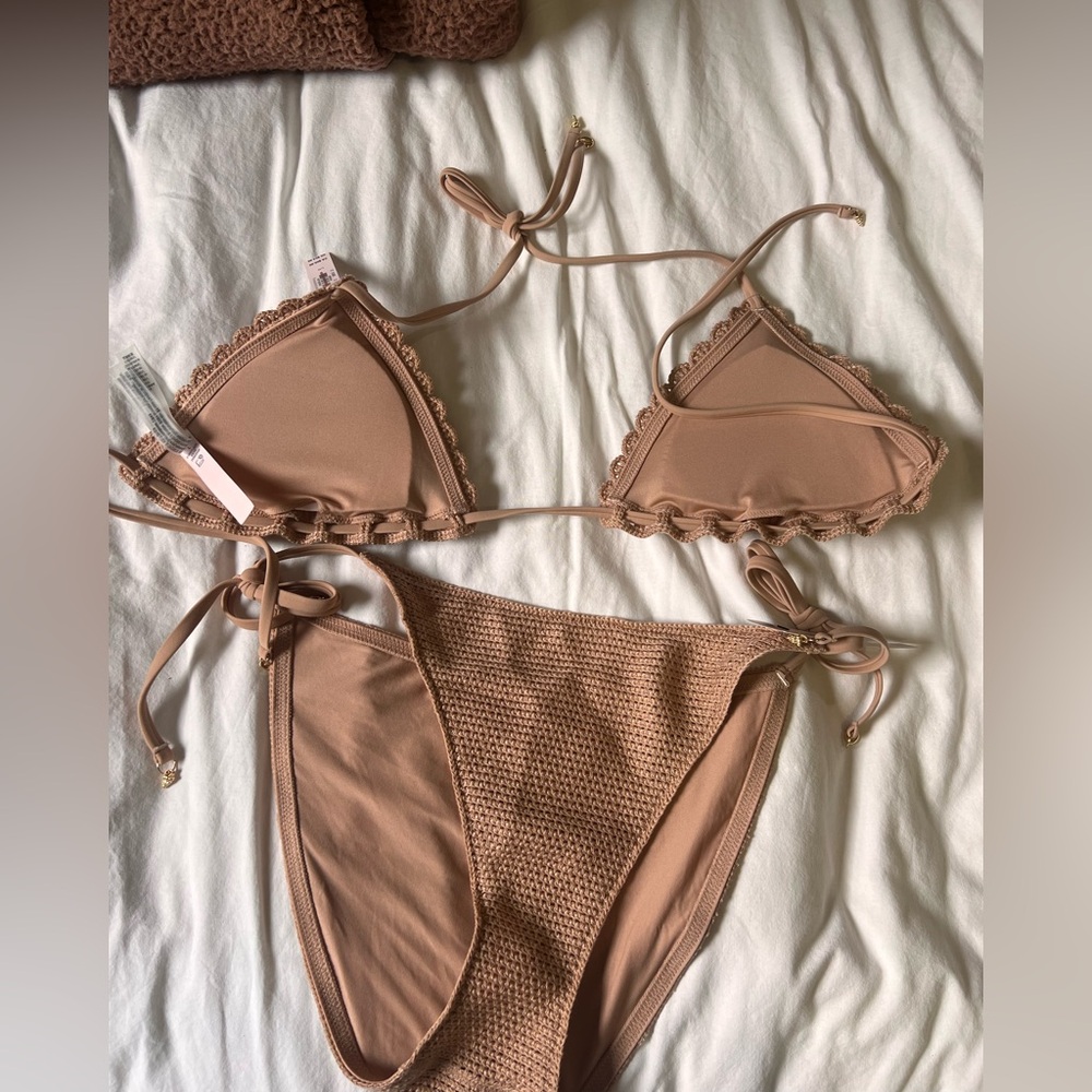 Victoria's Secret Tan Bikini Set